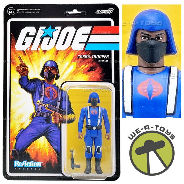 G.I. Joe Cobra Trooper H-Back Brown Reaction Figure 2021 Super7 81390