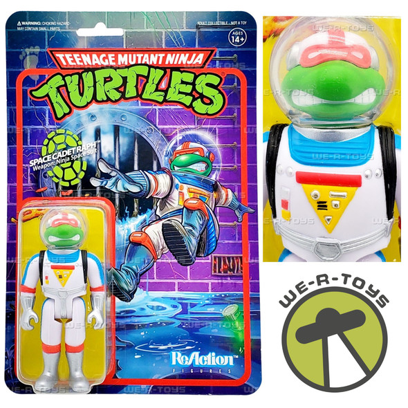 Teenage Mutant Ninja Turtles Space Cadet Raphael Reaction Figure 2020 Super7
