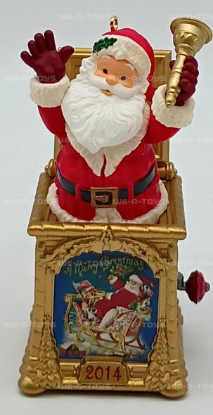 Santa Certified Hallmark Keepsake Ornament 2014 New QX9006