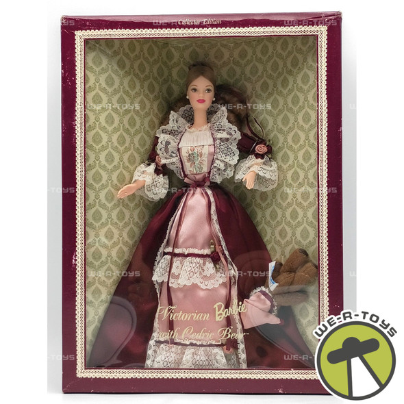 Victorian Barbie With Cedric Bear Barbie Doll Collector Ed. Brunette 1999 Mattel