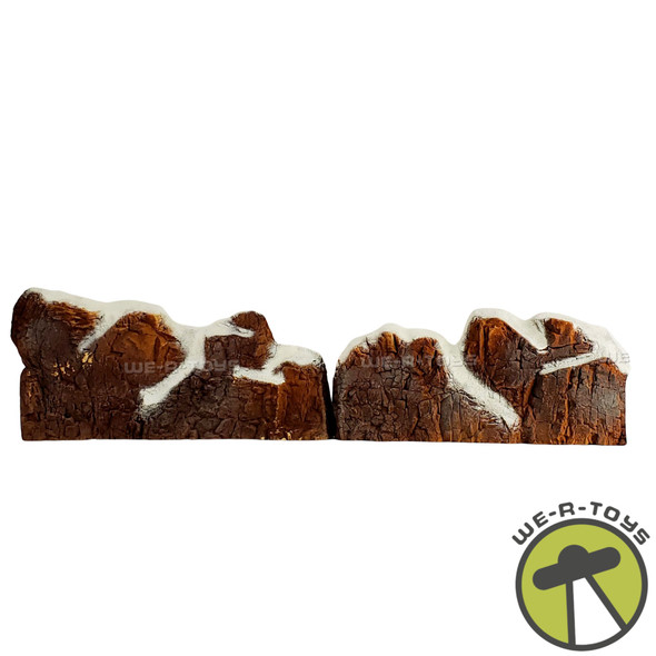 Department 56 Village Accessories Foam Mountain Backdrop Set of 2 #52574