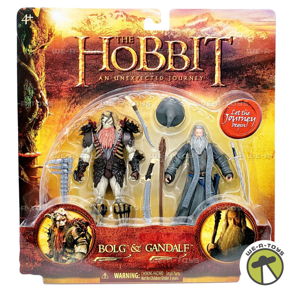 The Hobbit An Unexpected Journey Bolg and Gandalf Action Figure Set 16066