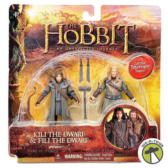 The Hobbit An Unexpected Journey Kili and Fili the Dwarfs Action Figures 16012