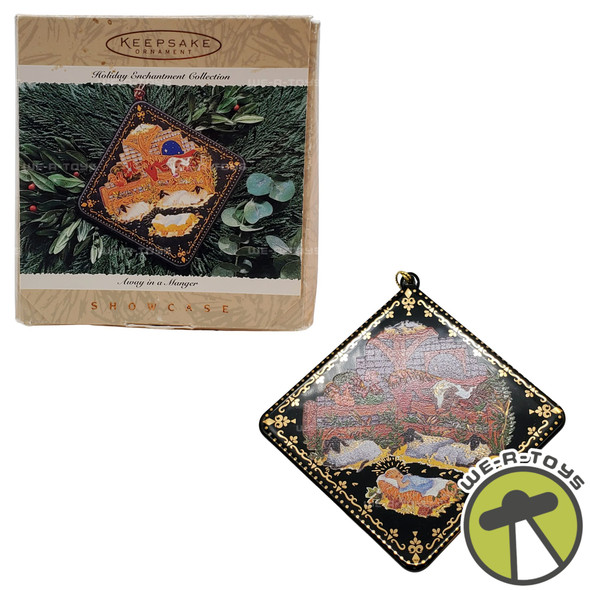 Hallmark Keepsake 1995 Away in A Manger Showcase Christmas Ornament NEW