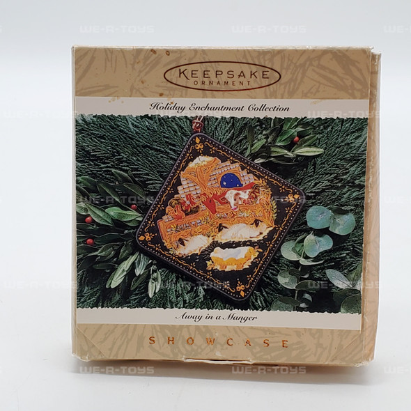 Hallmark Keepsake 1995 Away in A Manger Showcase Christmas Ornament NEW