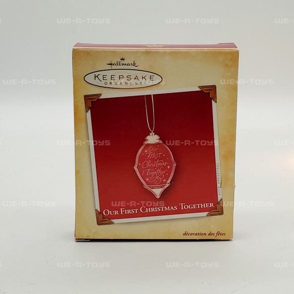 Hallmark Keepsake 2004 Our First Christmas Together Ornament NEW