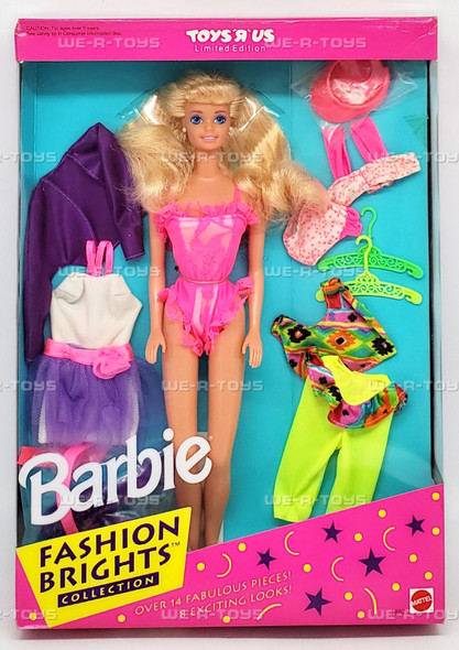 Fashion Bright Collection Barbie Doll Toys R Us Limited Edition 1992 Mattel 1882