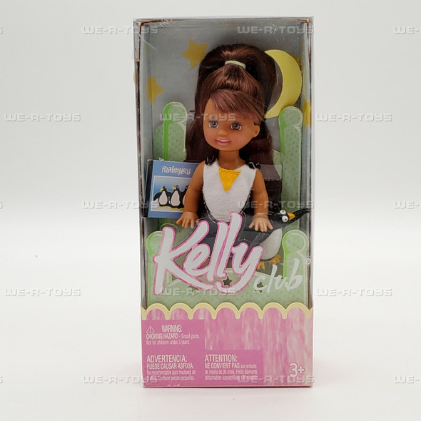 Barbie Kelly Club Keeya Doll Zoo Sleepover Penguin Pajamas Mattel 2004 NEW