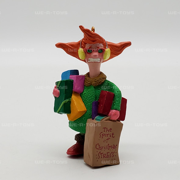 Hallmark Keepsake 1992 Spirit Of Christmas Stress Christmas Ornament NEW