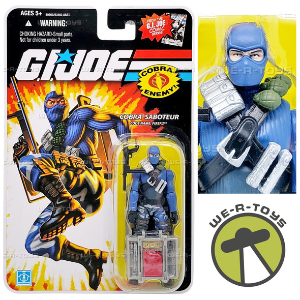 G.I. Joe Wave 13 Firefly Action Figure 2008 Hasbro 89960