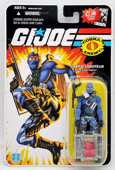 G.I. Joe Wave 13 Firefly Action Figure 2008 Hasbro 89960