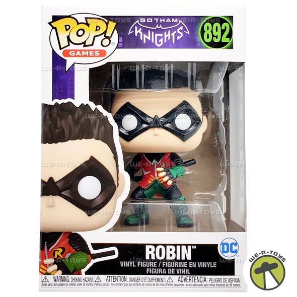 Funko POP Games Gotham Knights Robin 892 Vinyl Figure