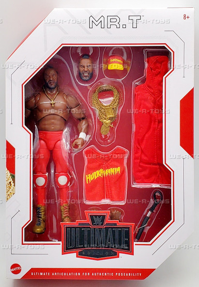 WWE Ultimate Edition Mr. T Action Figure 2022 Mattel HDC91