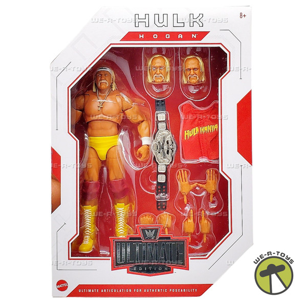 WWE Ultimate Edition Hulk Hogan Action Figure 2022 Mattel HDC90