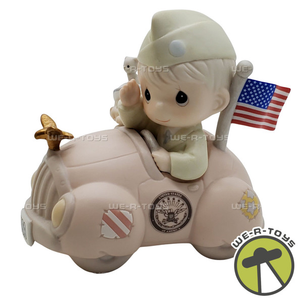 Precious Moments 1995 You Will Always Be Our Hero Statue 14941 NEW