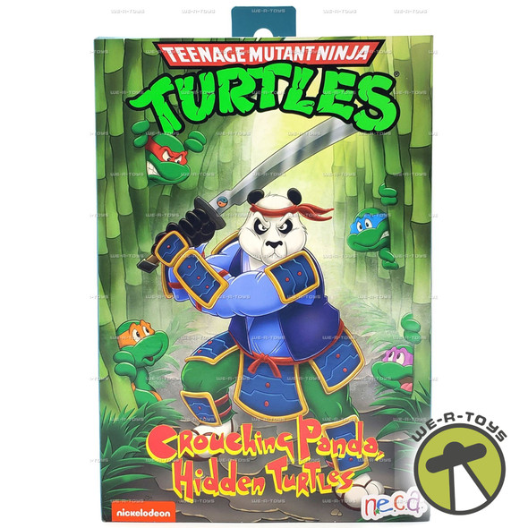 TMNT Crouching Panda Hidden Turtles Action Figure 2024 NECA #54475