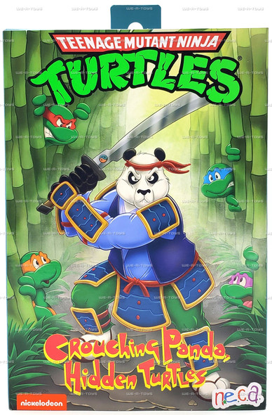 TMNT Crouching Panda Hidden Turtles Action Figure 2024 NECA #54475