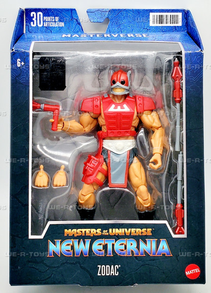 Masters of the Universe Masterverse New Eternia Zodak Action Figure Mattel HDR39