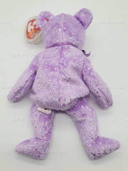 TY Beanie Babies Decade the Bear - Purple 045853