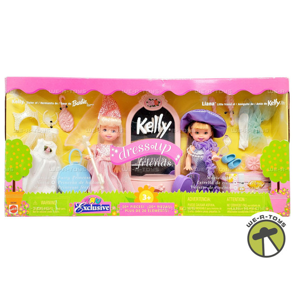 Barbie Kelly Dress Up Friends Doll Set 2001 Mattel 54244