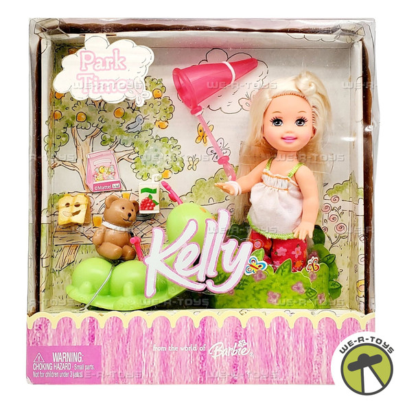 Barbie Kelly Park Time Doll Playset 2005 Mattel J0607