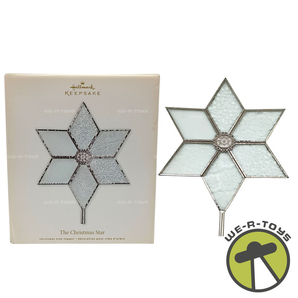 The Christmas Star Hallmark Keepsake Ornament Tree Topper 2011 New QXG3499