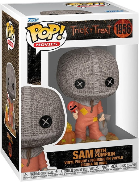 Funko Pop Movies Trick 'r Treat 1956 Sam with Pumpkin Vinyl Figure