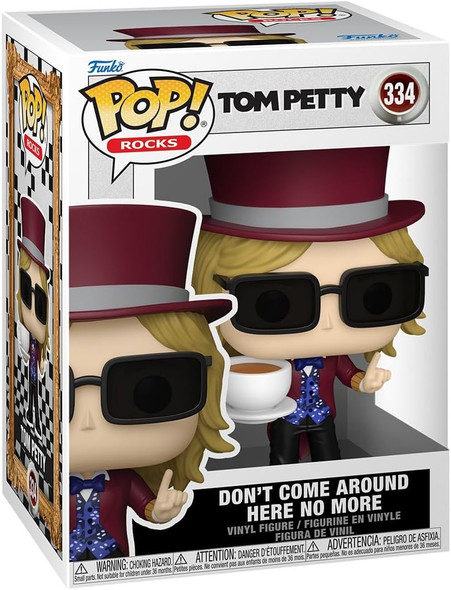 Funko Pop Rocks 334 Tom Petty Don’t Come Around Here No More Vinyl Figure