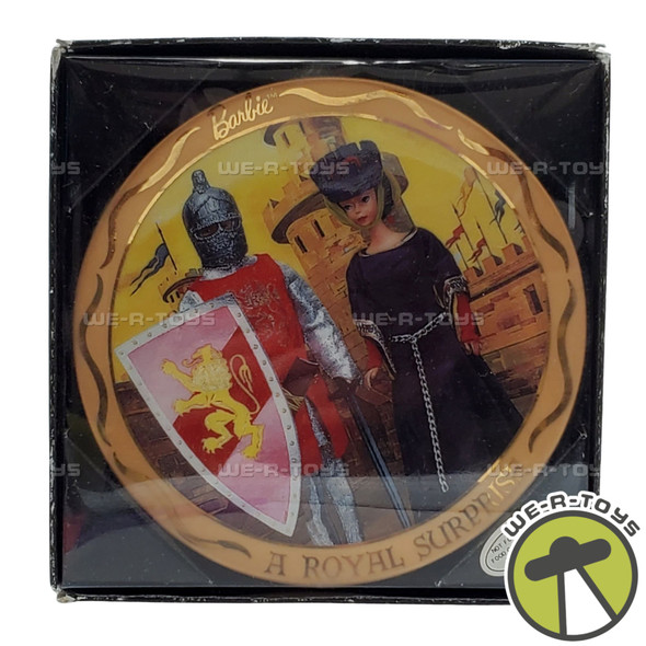 Enesco 1995 From Barbie With Love A Royal Suprise Mini Plate 171050 NEW