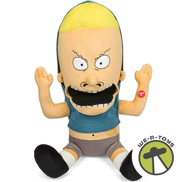 Beavis and Butt-Head Cornholio 16 Inch Stylized HugMe Plush with Shake Action
