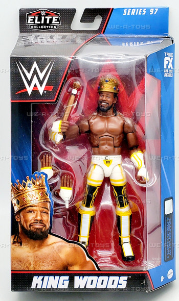 WWE Elite Collection King Woods Action Figure 2022 Mattel HKN63