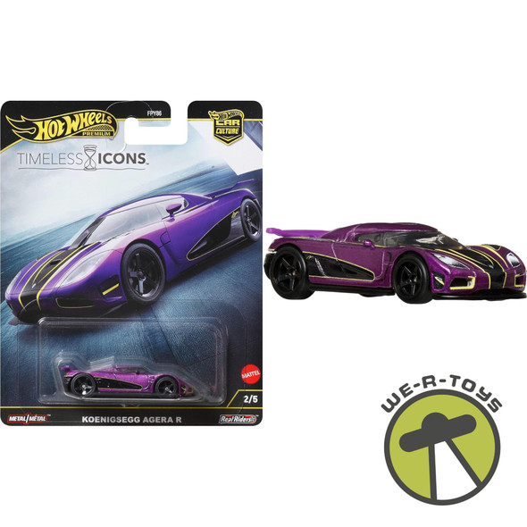 Hot Wheels Premium Car Culture Timeless Icons Koenigsegg Agera R 1:64 Die Cast