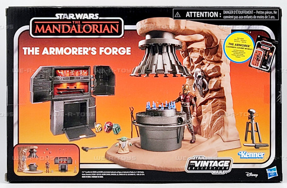 Star Wars The Mandalorian Vintage Collection The Armorer’s Forge Figure Playset