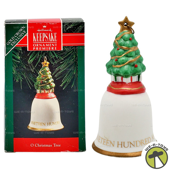 Hallmark Keepsake Ornament O Christmas Tree Bell 1992