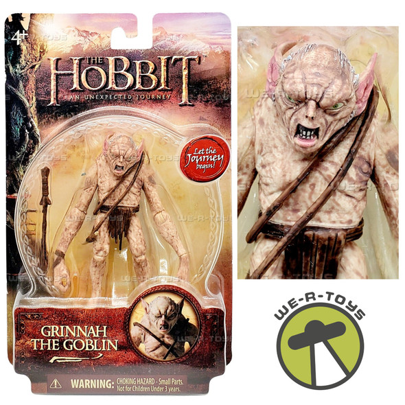 The Hobbit An Unexpected Journey Grinnah the Goblin Action Figure Mattel 16006