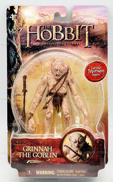 The Hobbit An Unexpected Journey Grinnah the Goblin Action Figure Mattel 16006