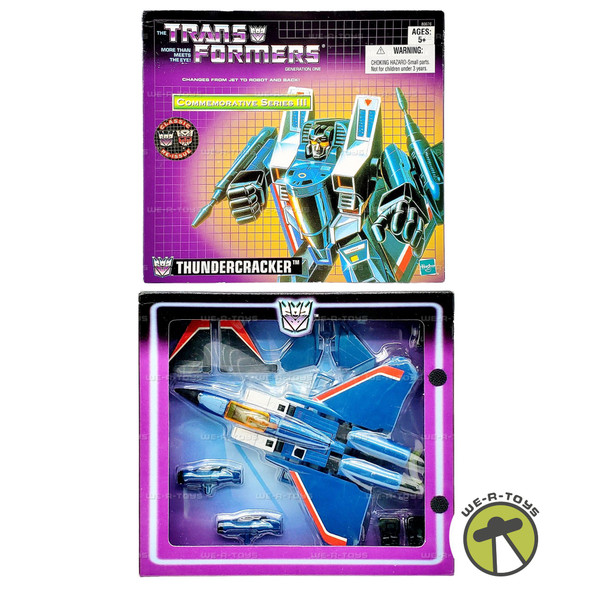 Transformers Generation One Thundercracker Action Figure 2002 Hasbro 80676