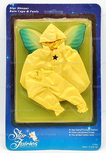Star Fairies Star Shower Rain Cape and Pants Outfit 1985 Tonka 833855