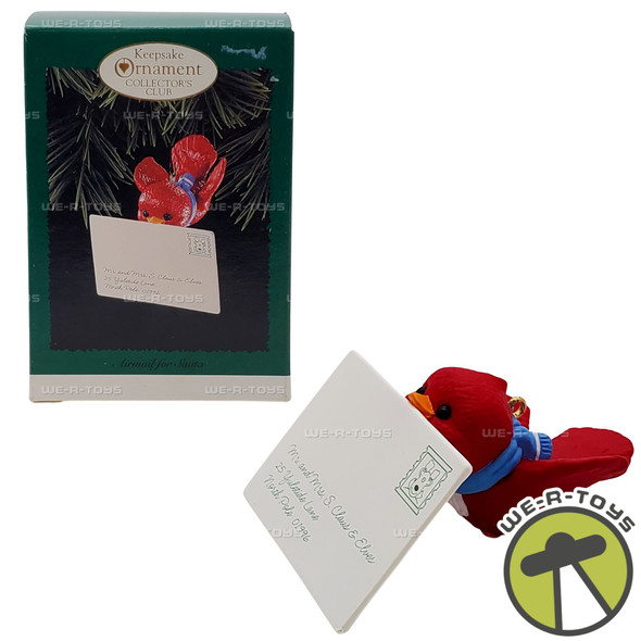 Hallmark Keepsake 1996 Airmail For Santa Christmas Ornament NEW