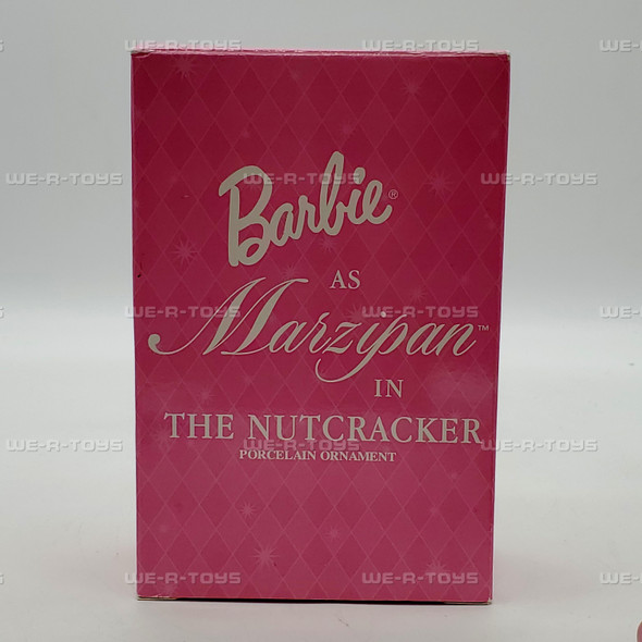 Avon Barbie As Marzpan In The Nutcracker Porcelain Christmas Ornament 2000 NEW
