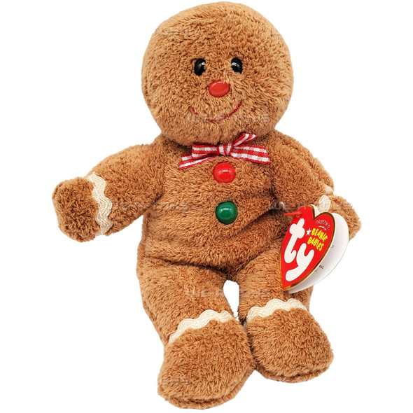Ty Beanie Babies Hansel the Gingerbread Man