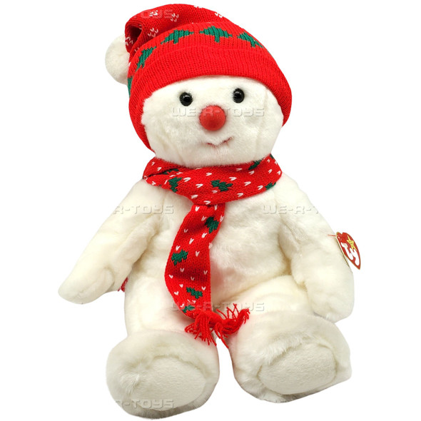 Ty Beanie Buddy Snowboy the Snowman Christmas Plush