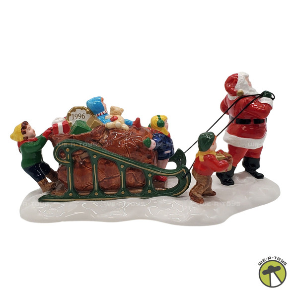Santa Comes to Town 1996 Snow Village by Department 56