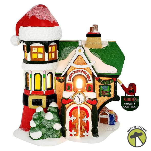 Department 56 North Pole Village Santa's North Pole Office 4036564