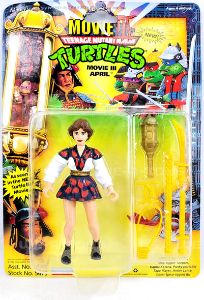 TMNT Teenage Mutant Ninja Turtles Movie III Princess Mitsu Action