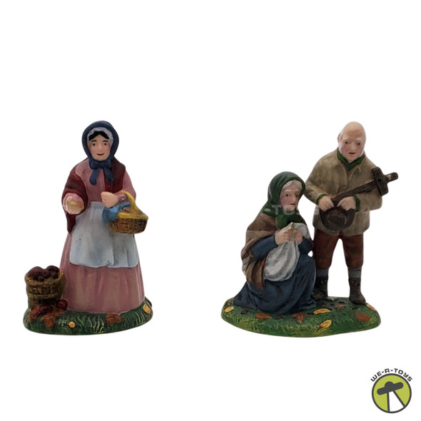 DEPT 56 ACCESSORIES Begging for Soul Cakes Porcelain Dickens' Village Halloween, 2Pc, 2.50In H, 58412