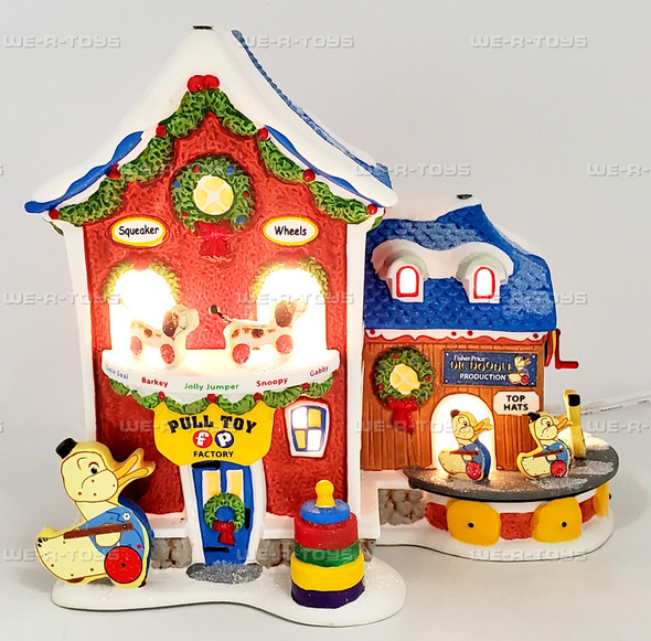Dept 56 North Pole Series Fisher-Price Fun Factory Lighted 4036546