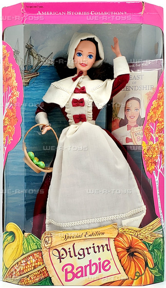 Pilgrim Barbie Doll American Stories Collection 1994 Mattel 12577