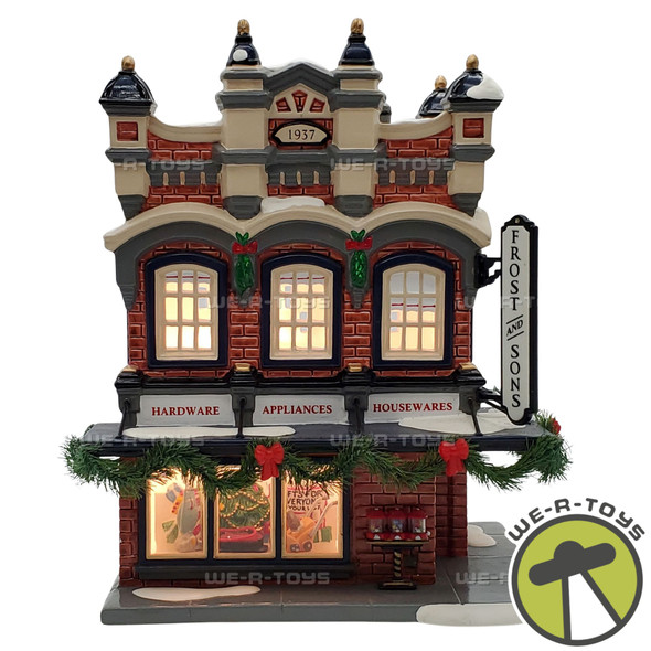 Department 56 Snow Village Frost And Sons 5 & Dime Lighted House 55047 NEW