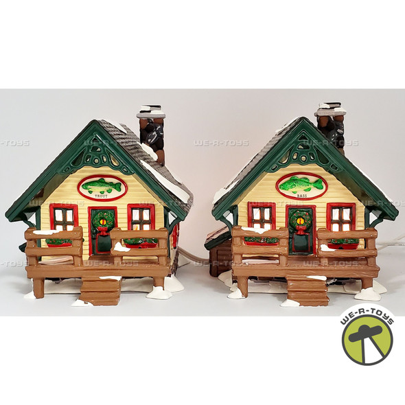 Department 56 Fisherman's Nook Cabins Snow Village #54615